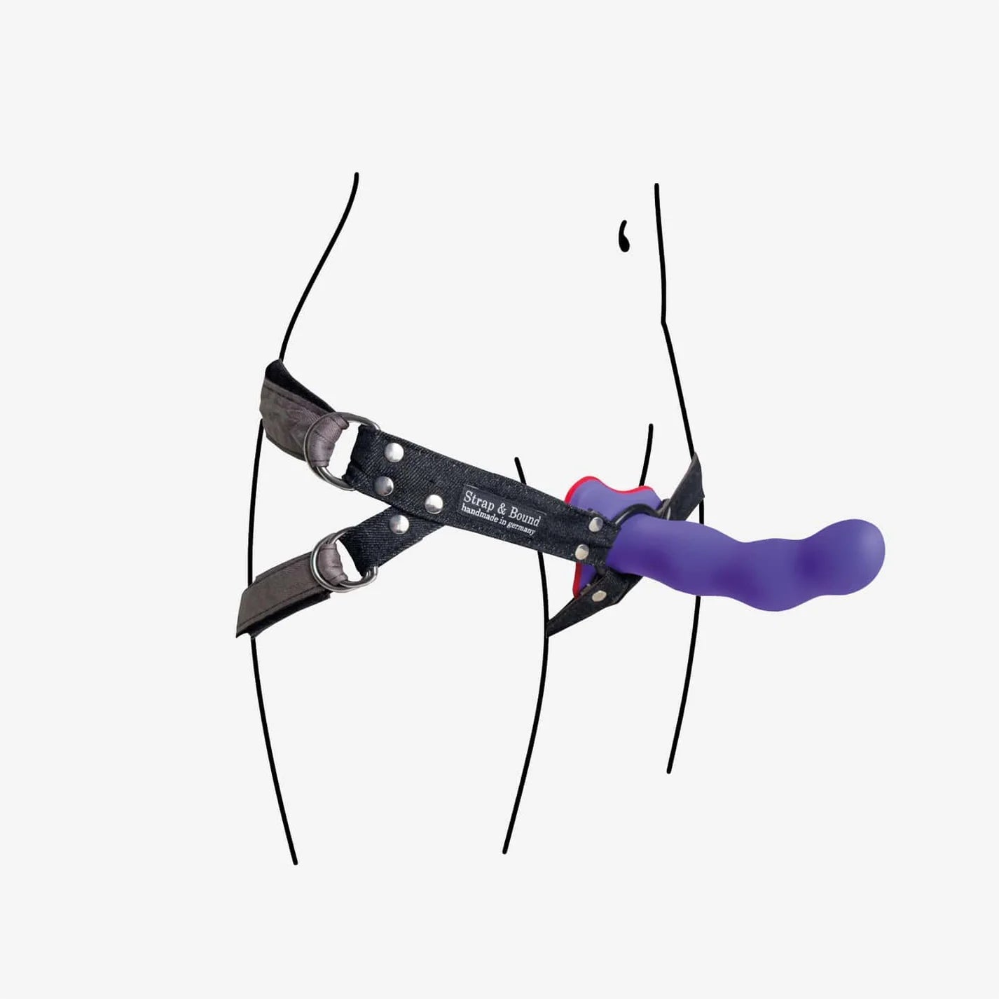Fun Factory | Strap On Harness aus Denim  Le Pop Lingerie