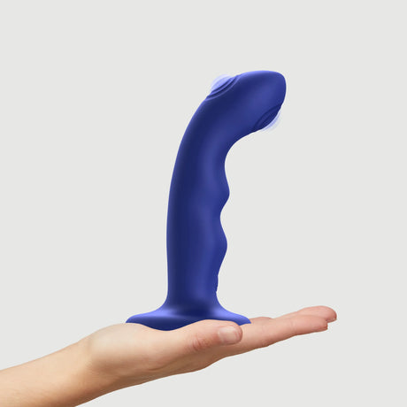 Strap-On-Me | Tapping Dildo Wave M (Nachtblau) Le Pop Lingerie Strap-On-Me | Tapping Dildo Wave M (Nachtblau) Le Pop Lingerie