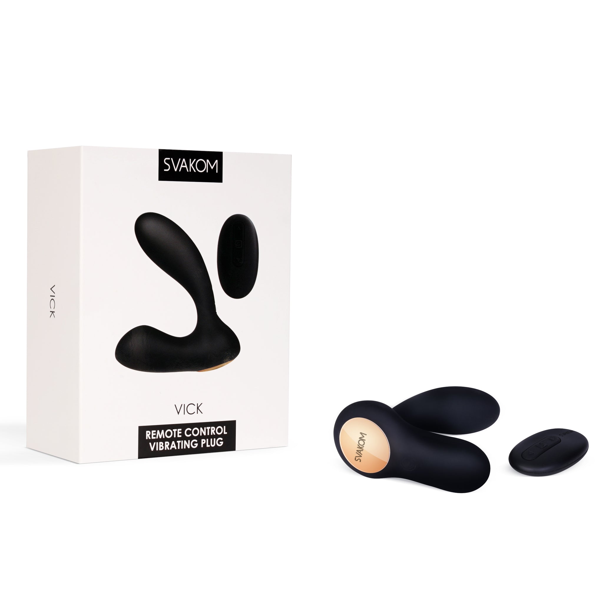 Svakom | Vicky Anal Plug mit Fernbedienung (Black)  Le Pop Lingerie